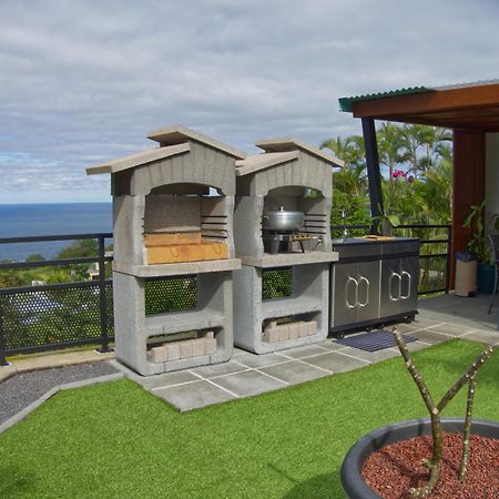 Ka Hema - Maison Entiere Avec Jacuzzi Et Vue Sur Mer Saint-Joseph Dış mekan fotoğraf