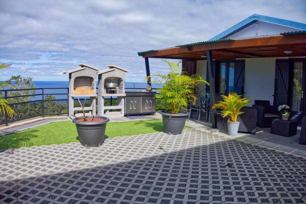 Ka Hema - Maison Entiere Avec Jacuzzi Et Vue Sur Mer Saint-Joseph Dış mekan fotoğraf