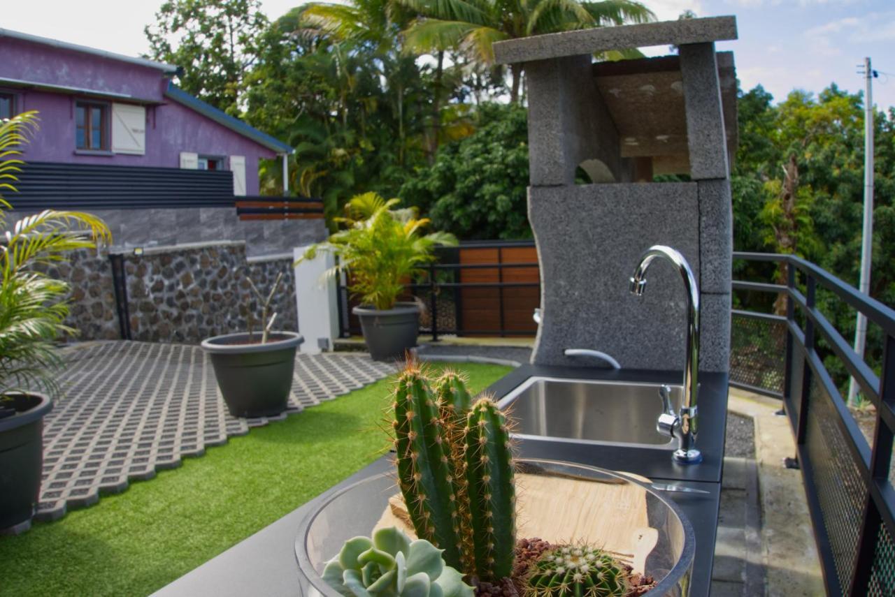 Ka Hema - Maison Entiere Avec Jacuzzi Et Vue Sur Mer Saint-Joseph Dış mekan fotoğraf