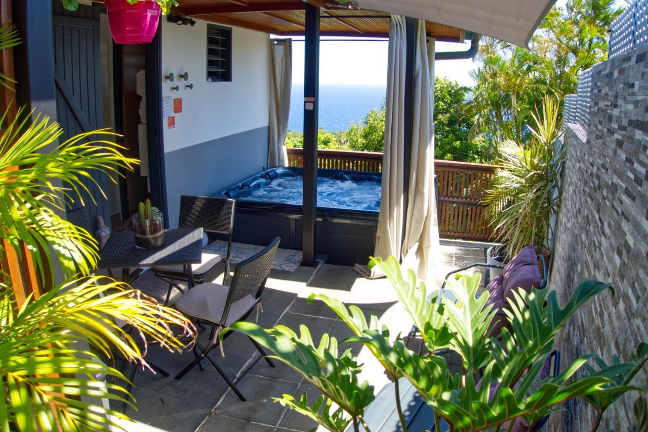 Ka Hema - Maison Entiere Avec Jacuzzi Et Vue Sur Mer Saint-Joseph Dış mekan fotoğraf
