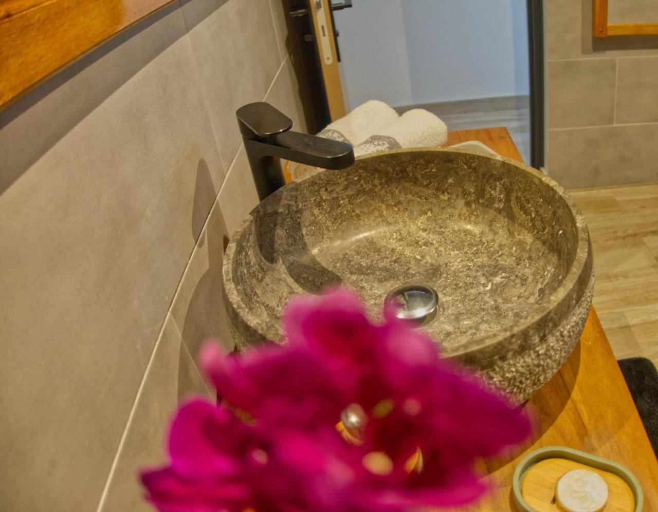 Ka Hema - Maison Entiere Avec Jacuzzi Et Vue Sur Mer Saint-Joseph Dış mekan fotoğraf