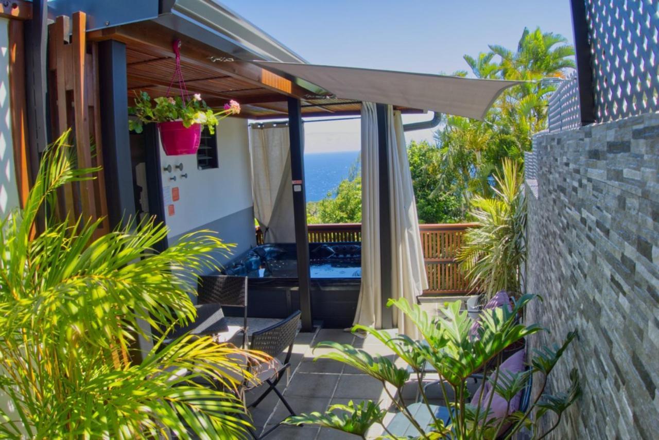 Ka Hema - Maison Entiere Avec Jacuzzi Et Vue Sur Mer Saint-Joseph Dış mekan fotoğraf